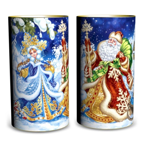 Подарок «Дед Мороз и Снегурочка (туба большая)» 800г Стандарт Подарок «Дед Мороз и Снегурочка (туба большая)» 800г Стандарт