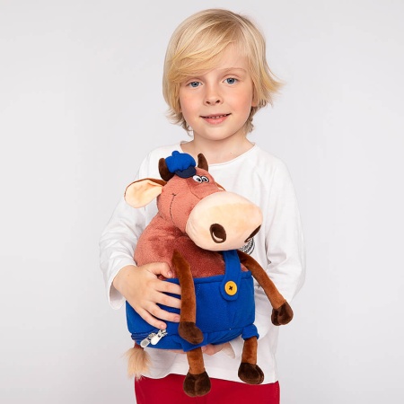 Набор №16 (игрушка-бычок + коробка-шестигранник) НБ-16